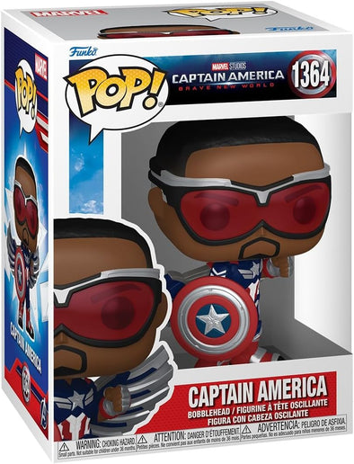 Captain America BRAVE NEW WORLD (Marvel Studios) Funko Pop! Vinyl Figure 1364