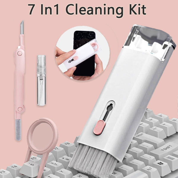 Wholesale BENKS QJ01 6-in-1 Digital Cleaning Brush Multi-Function Cleaner  for Bluetooth Earphones Keyboards Watch Cleaning Tools from China