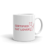 CAT LOVER Coffee Mug | Cat Coffee Cup | Ceramic Mug for Cat Lovers