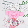 3 Pcs/Set Floral Bows Baby Headband Dot Bowknot Baby Girl Headbands