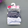 3 Pcs/Set Floral Bows Baby Headband Dot Bowknot Baby Girl Headbands