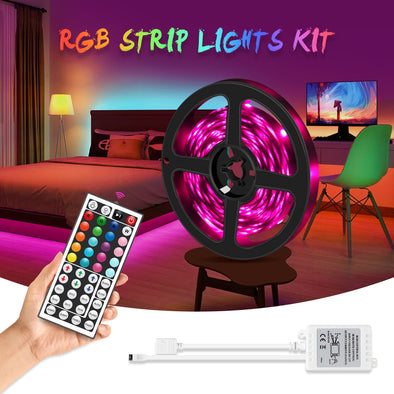 RGB LED Strip Light Kit For Living Room / Bed Room / Kitchen