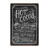 Coffee Cocktail Love Cake Tea Tin Signs Wall Plaque Custom Metal Painting