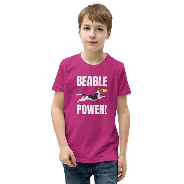 BEAGLE POWER! Youth Short Sleeve T-Shirt